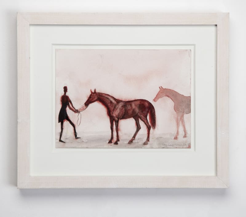 Tory Lawrence Groom with Horses, 2015