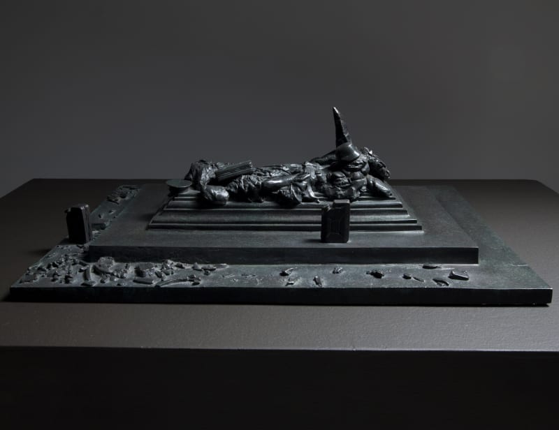 Michael Sandle, Untergang des Dritten Reichs (The end of the Third Reich),, 1980