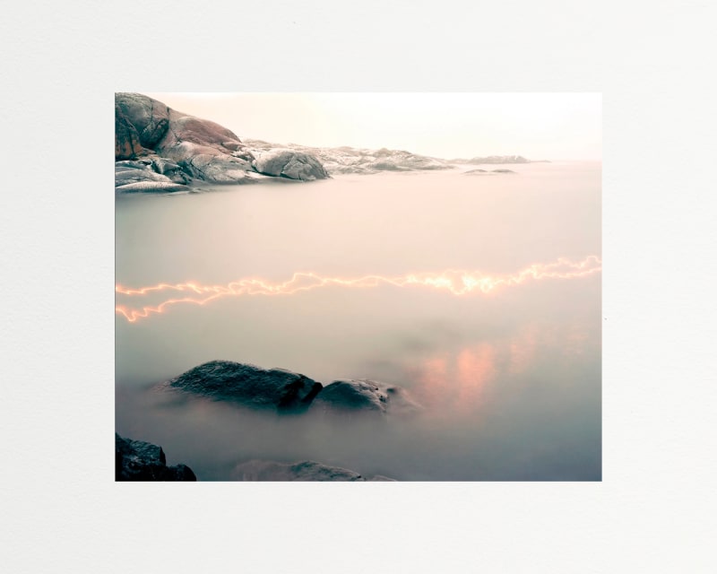 Ole Brodersen Wood and sparkler #01, 2015