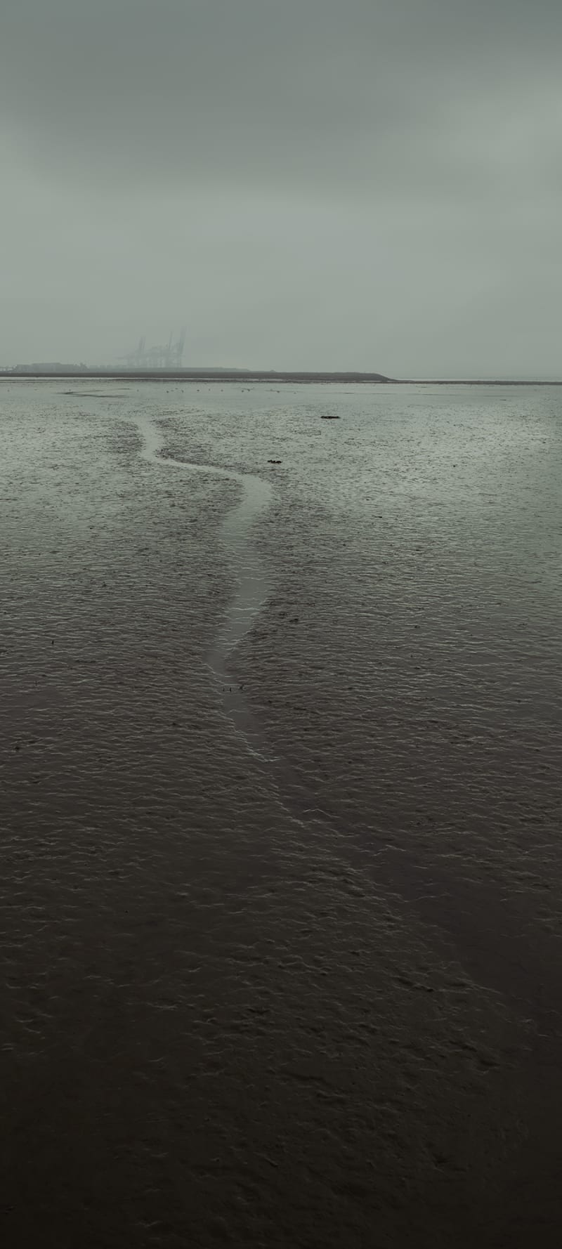 Nadav Kander Silt I, (Mucking towards Thames Haven) , 2017