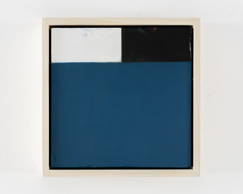 Sinead Rice Cerulean Blue with Black & White, 2021