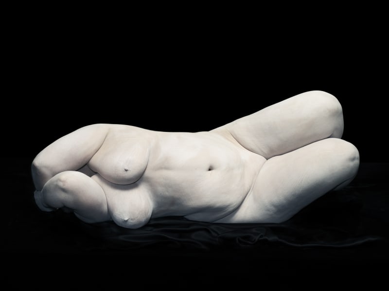 Nadav Kander Elizabeth with elbows hiding face, 2012