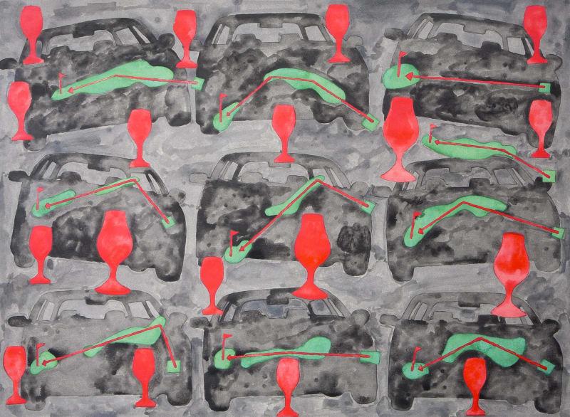 Derek Boshier T-Off, 1996