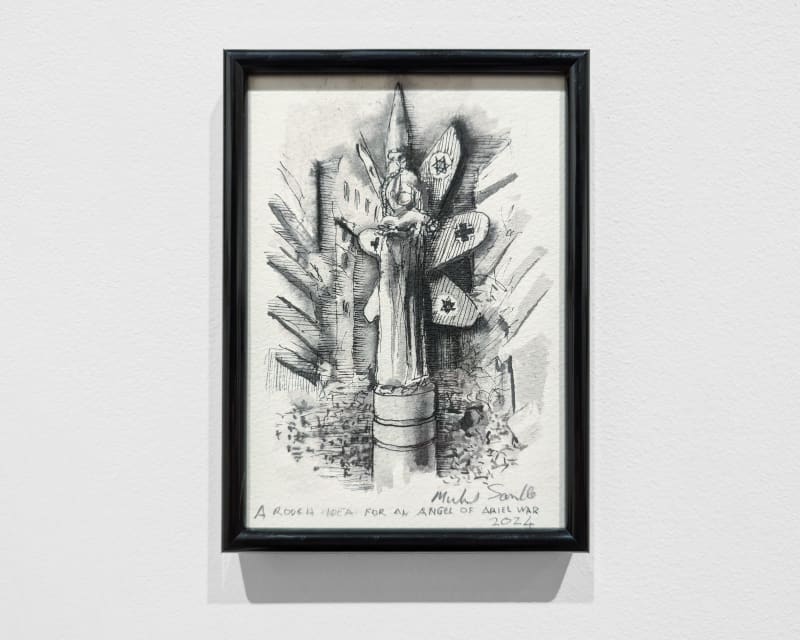 Michael Sandle A Rough Idea for an Angel of Aerial War, 2024