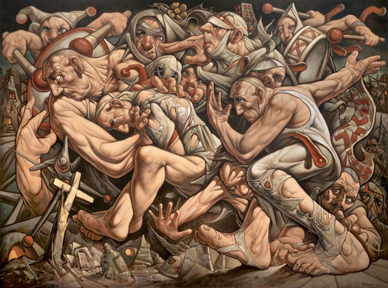 Peter Howson Danse Macabre, 2017