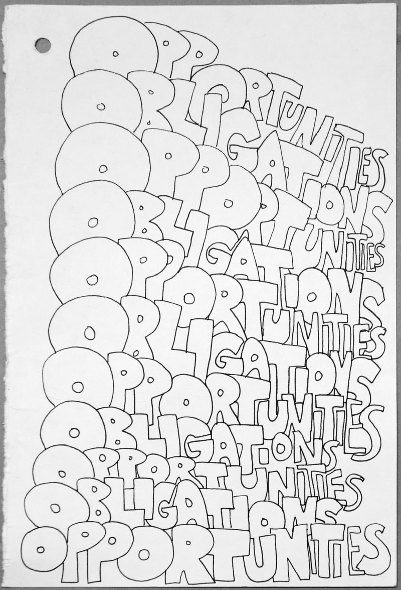Mariah Robertson Opportunities/Obligation, 2013-2015