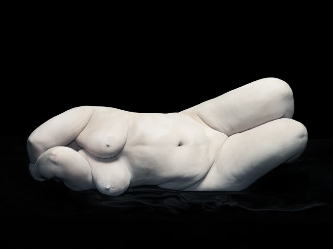Nadav Kander Elizabeth with elbows hiding face, 2012