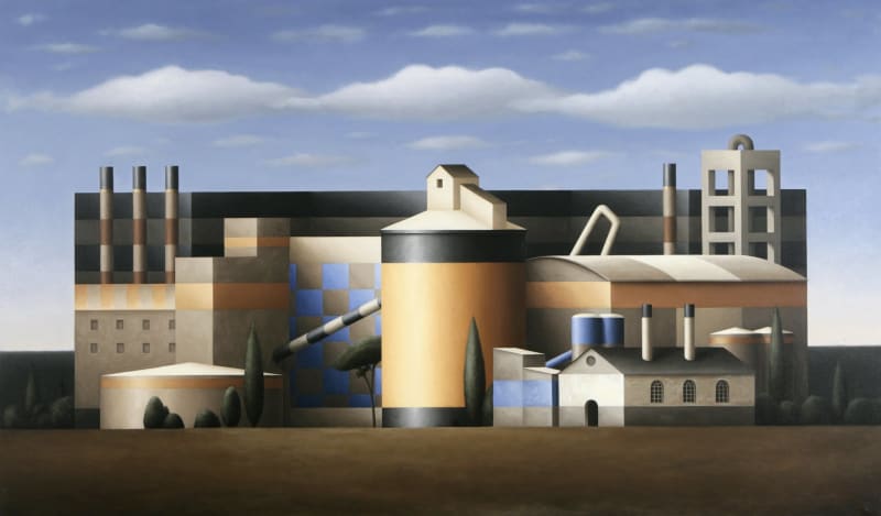 Renny Tait Factory - Blue Cheques, 2011