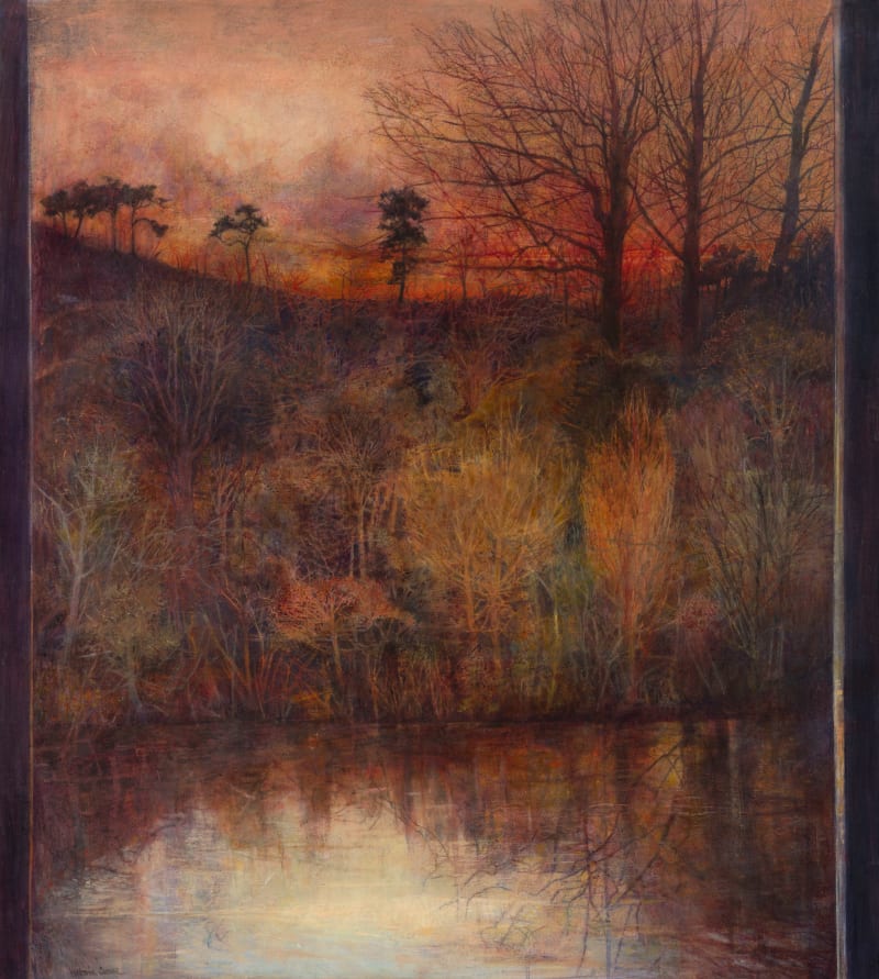 Victoria Crowe Containing Winter Fire, 2024