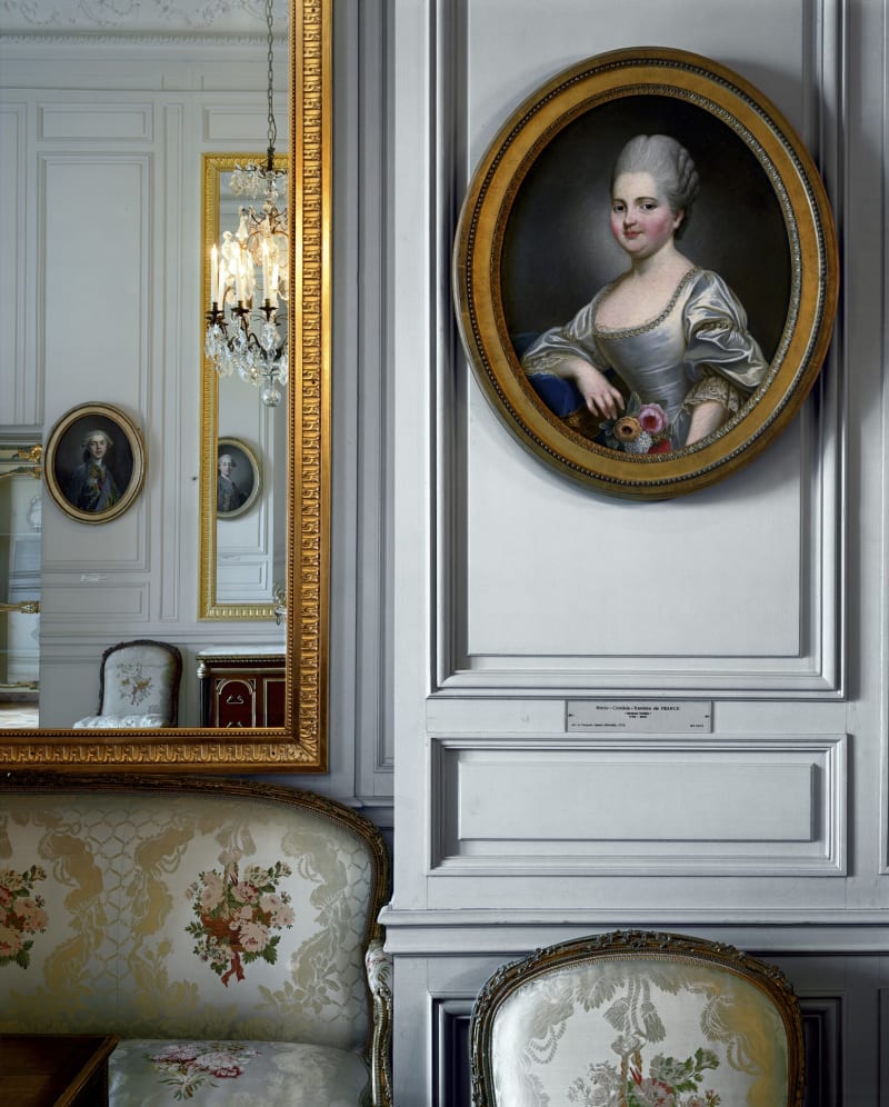 Robert Polidori Marie-Clotilde-Xavière de France, dite Madame Clotilde, artist unknown, 1773. Cabinet intérieur de Madame Adélaïde, Corps Central – R.d.C.,...