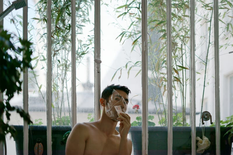Shen Wei, Self-portrait (Mochi), 2019