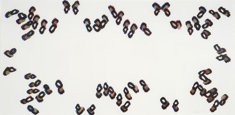 Bernard Cohen Six Images for J, First Image for J, 1976