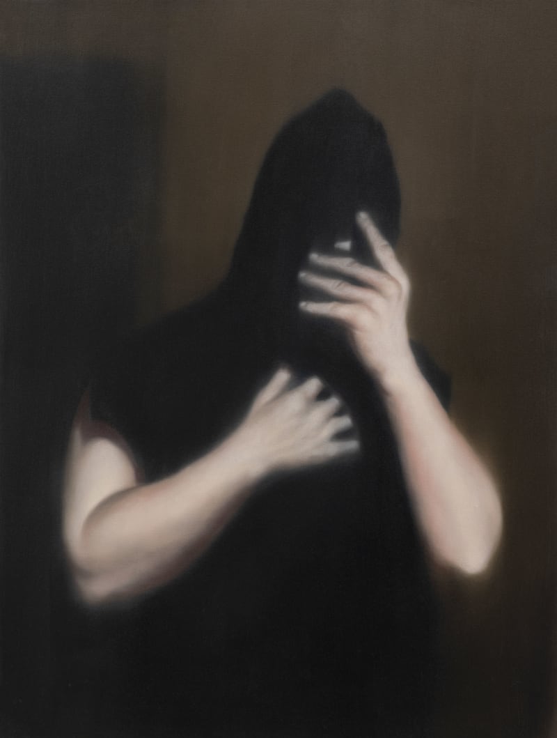 Ken Currie Study for at the Edge II, 2021