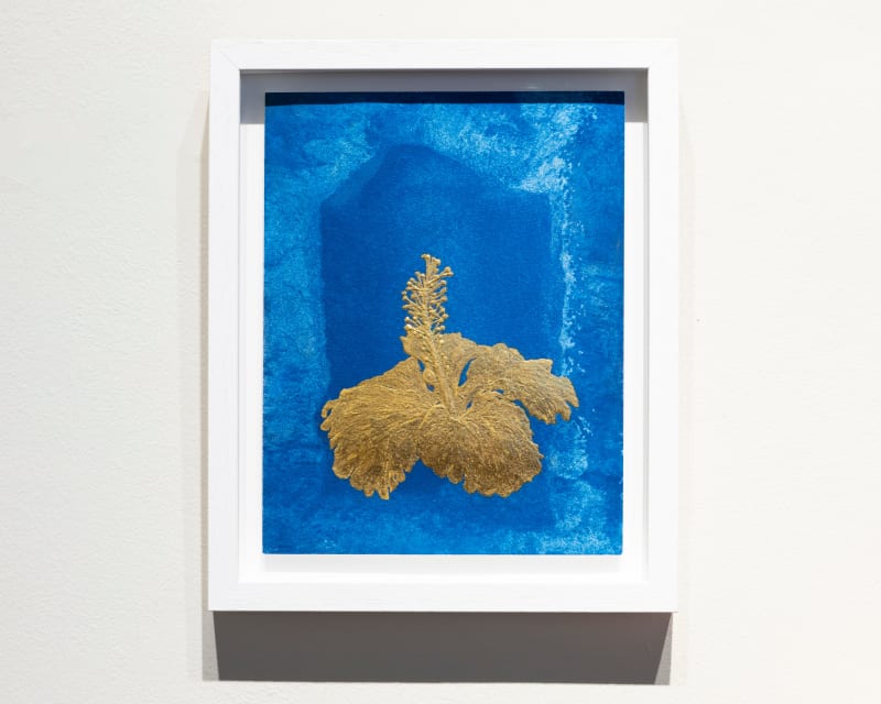 Nick Fox Inferno (study for hibiscus), 2025