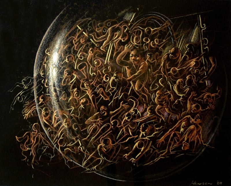 Peter Howson War in Heaven, (Half an Hour), 2009