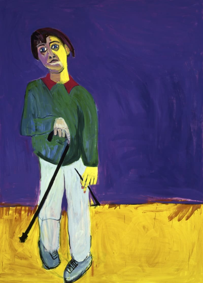 Lucy Jones Lucy Jones with Her Walking Stick, 1996