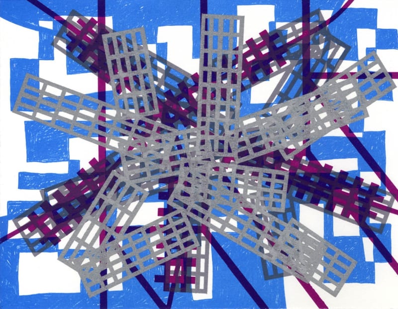 Bernard Cohen Mirror x 6 (4), 2008