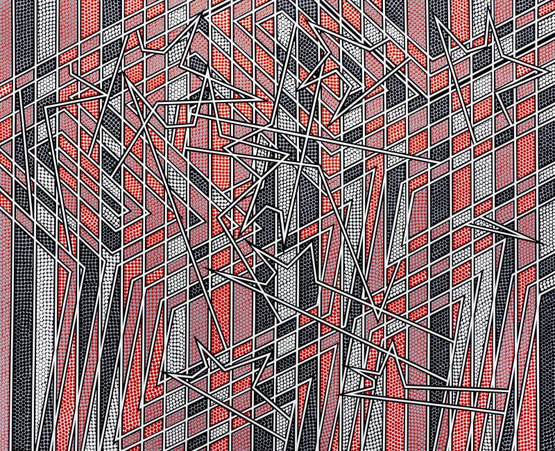 Bernard Cohen Time Between, 2015