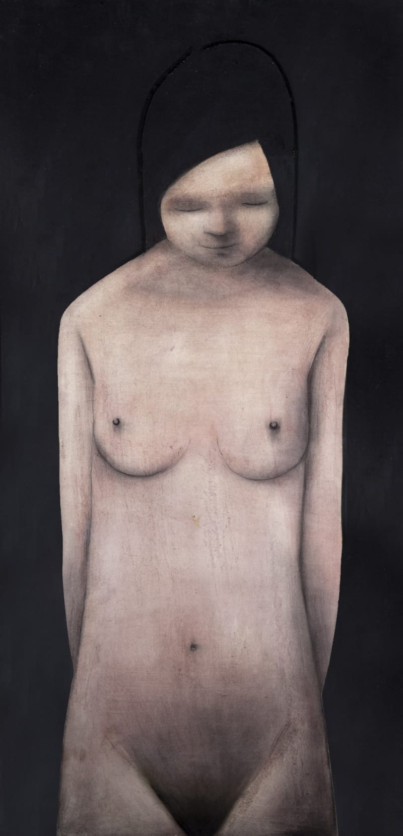 Lewin Bassingthwaighte Standing nude III, 1970