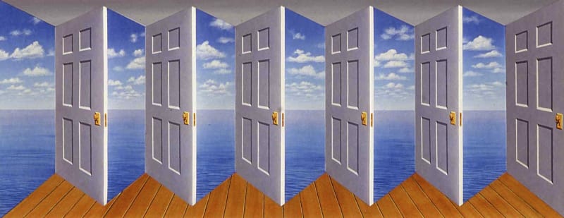 Patrick Hughes Horizon, 2000