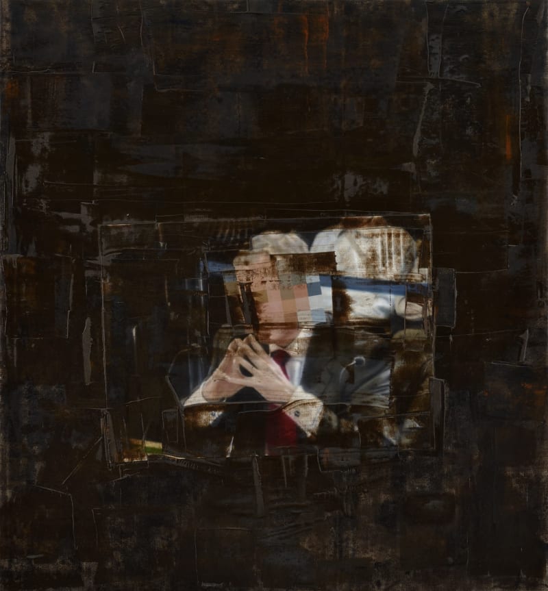 John Keane Figure at an Inquiry No.5, 2010