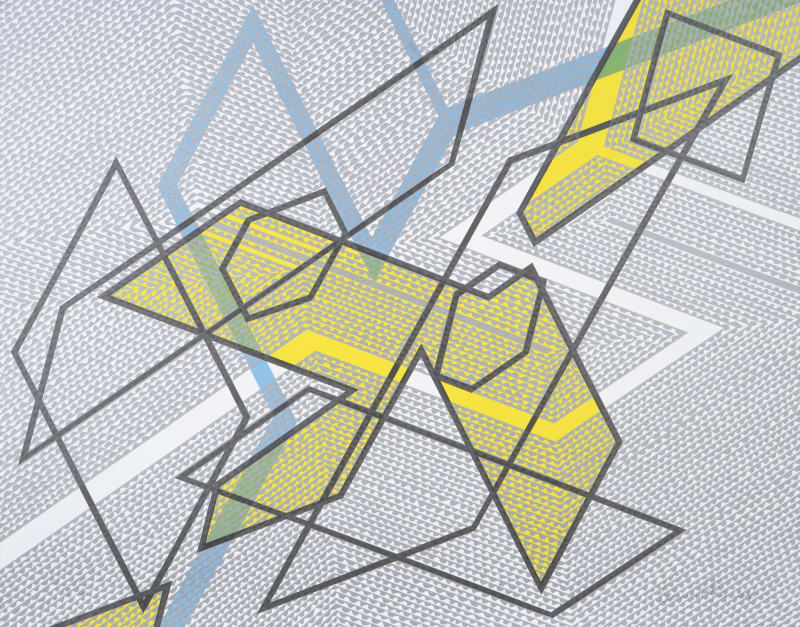Bernard Cohen About Now III, 2006