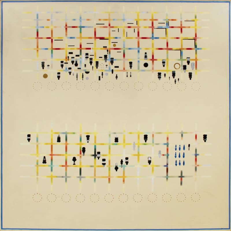 Jack Smith 128 Elements and Grid, 1968