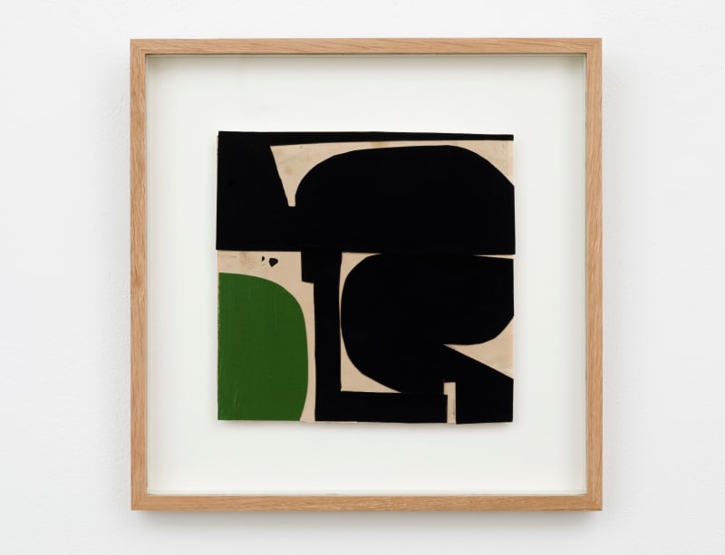 Liza Giles Black/Leaf maquette I , 2022