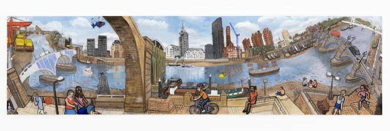 Jiro Osuga The River, 3. Putney Bridge to Albert Bridge, 2019
