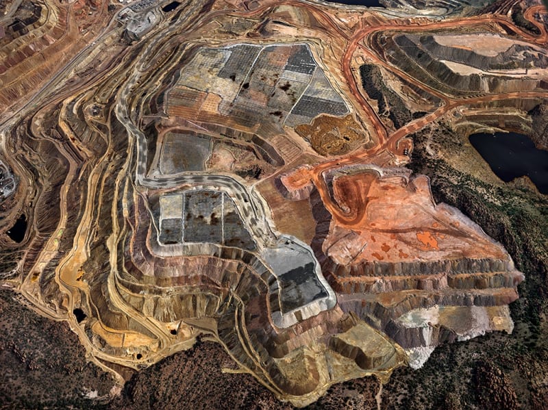 Edward Burtynsky Chino Mine #3 Silver City, New Mexico, USA, 2012