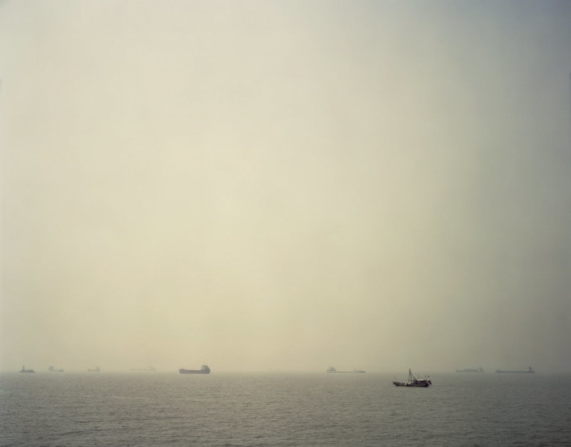 Nadav Kander Mouth I (Wusongkou - Where River Meets Sea), near Shanghai, 2006