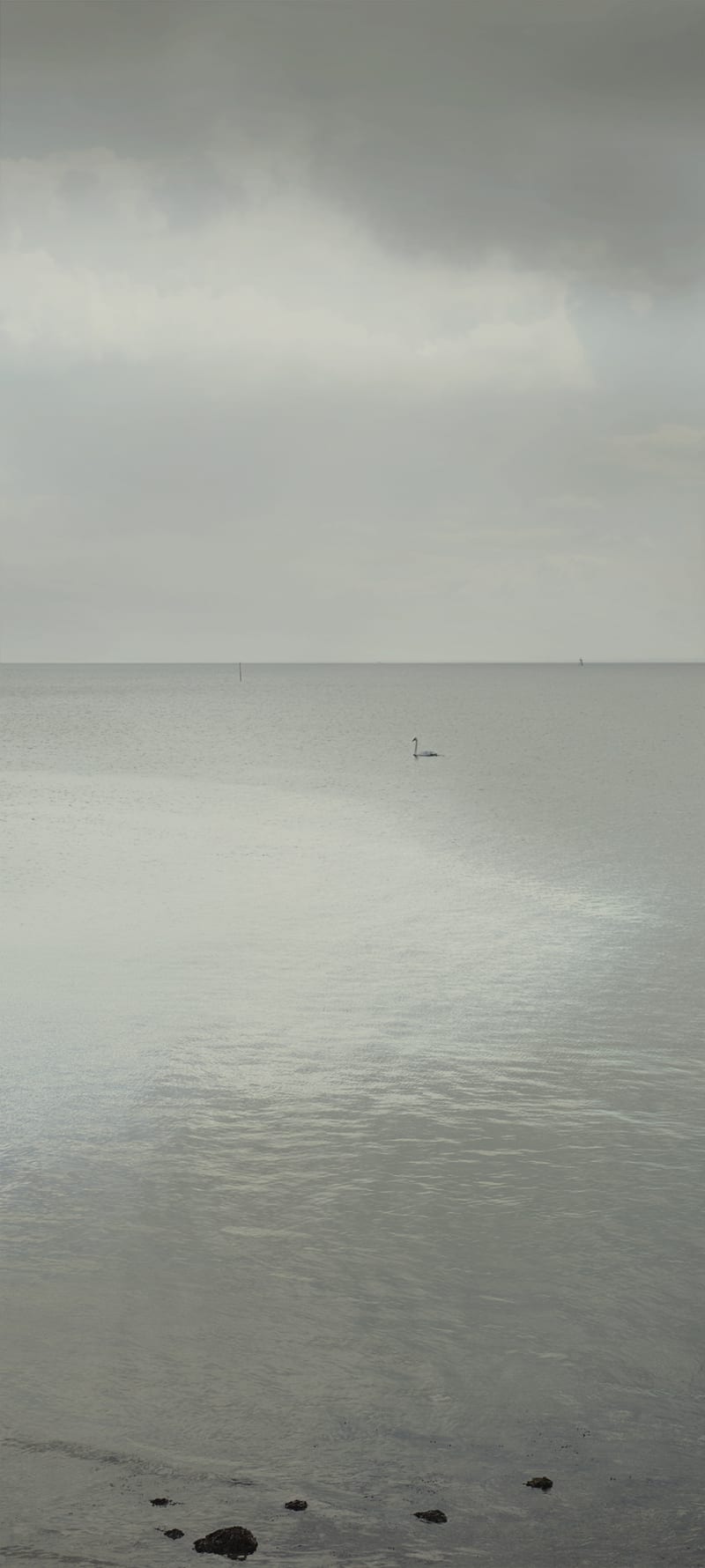 Nadav Kander Horizons XVII, (Southend-On-Sea towards Ostend), England, 2021
