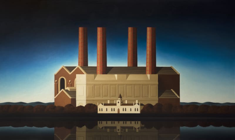 Renny Tait, Greenwich Blue Sky, 1999