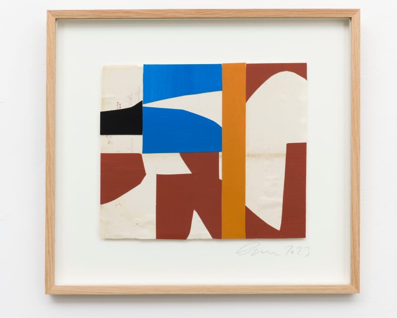 Liza Giles Umber/sienna/blue study, 2023