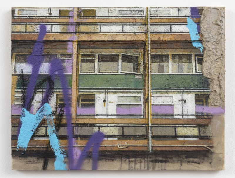 David Hepher The White Pipe Graffiti I, 2022