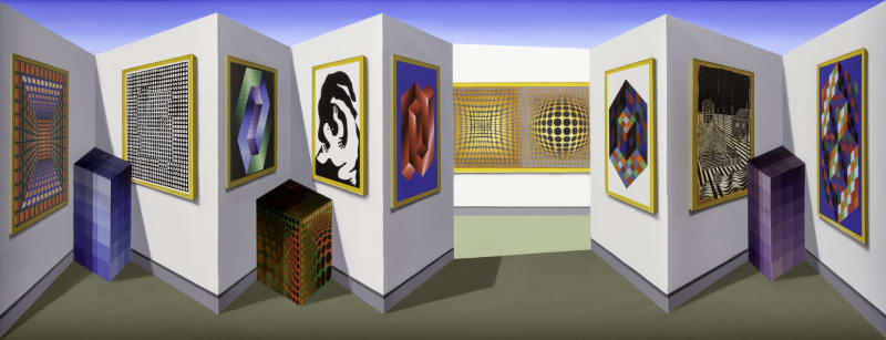 Patrick Hughes Vasareally, 2016