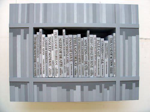 Tom Phillips The Library at Elsinore (Fragment), 2006