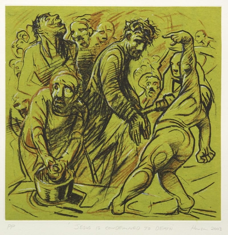 Peter Howson The Stations of the Cross II. Jesus is Condemned to Death, 2003