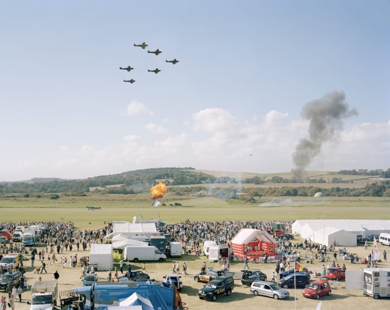 Simon Roberts Battle of Britain Memorial Flight, Shoreham Air Show, West Sussex, 2007