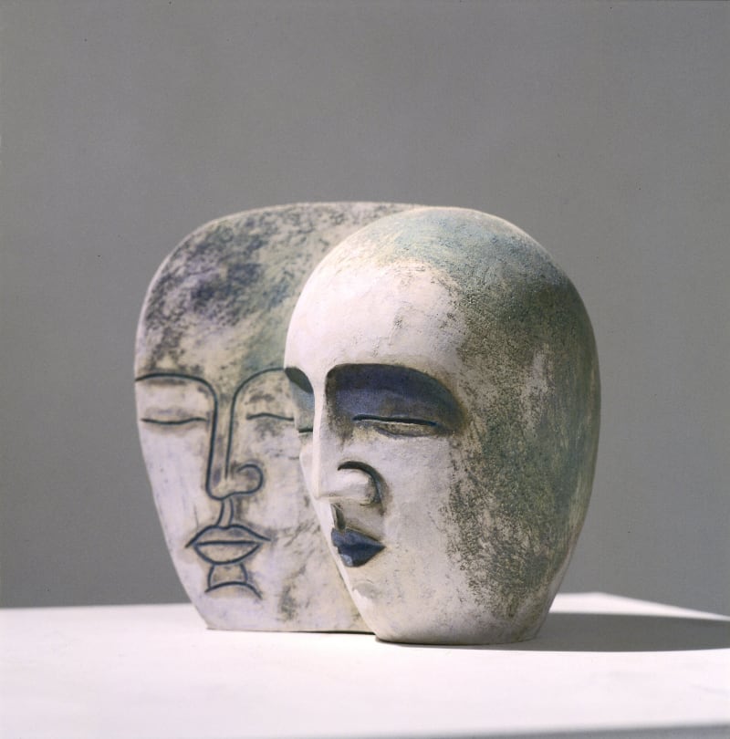 Glenys Barton, Two Faces II, 1996
