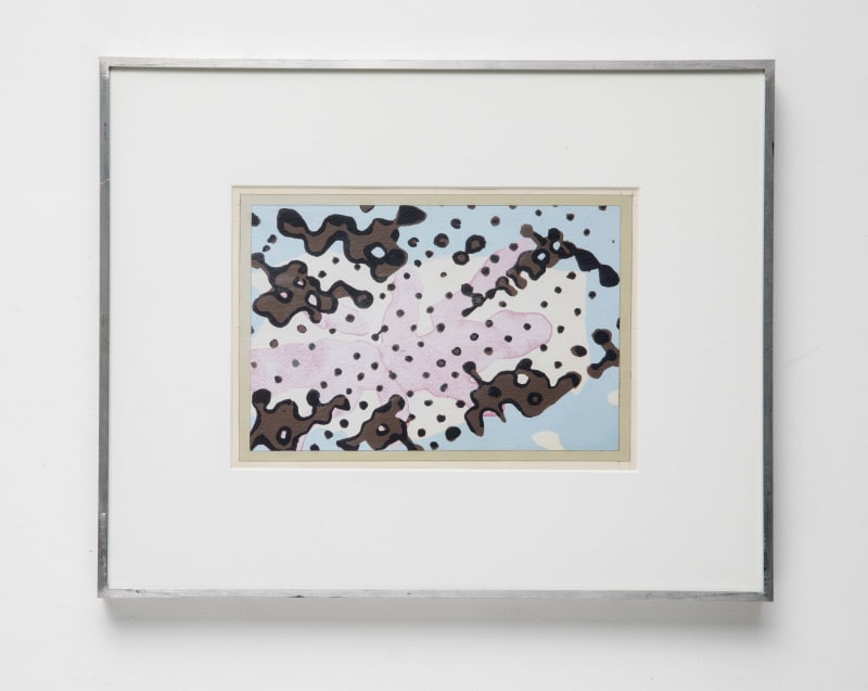 Tom Phillips Conjectured Flag Study 2, 1974