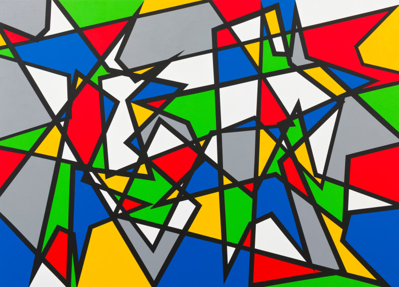 Bernard Cohen Fox Heads - Seen in London, 2023