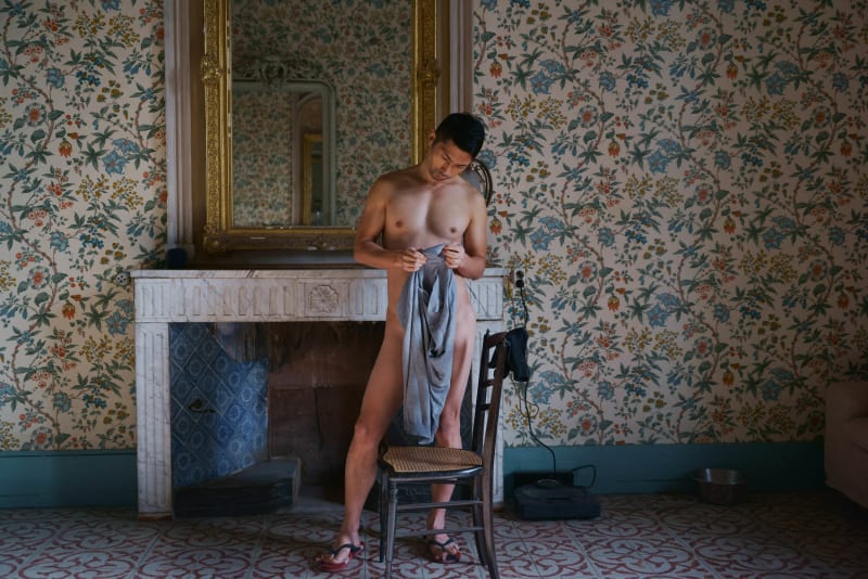 Shen Wei, Self-portrait (T-shirt), 2019