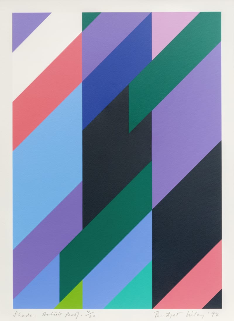 Bridget Riley Shade, 1992