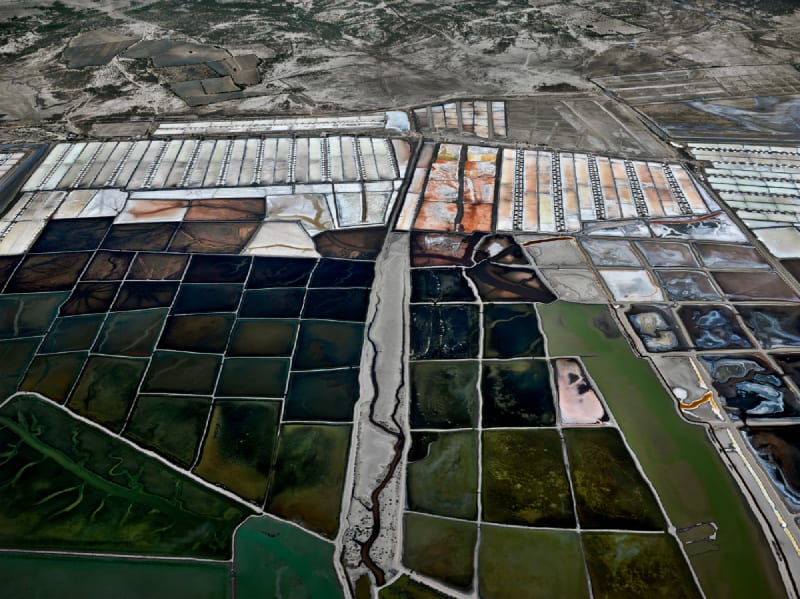Edward Burtynsky Salt Pans #13, Little Rann of Kutch, Gujarat, India, 2016
