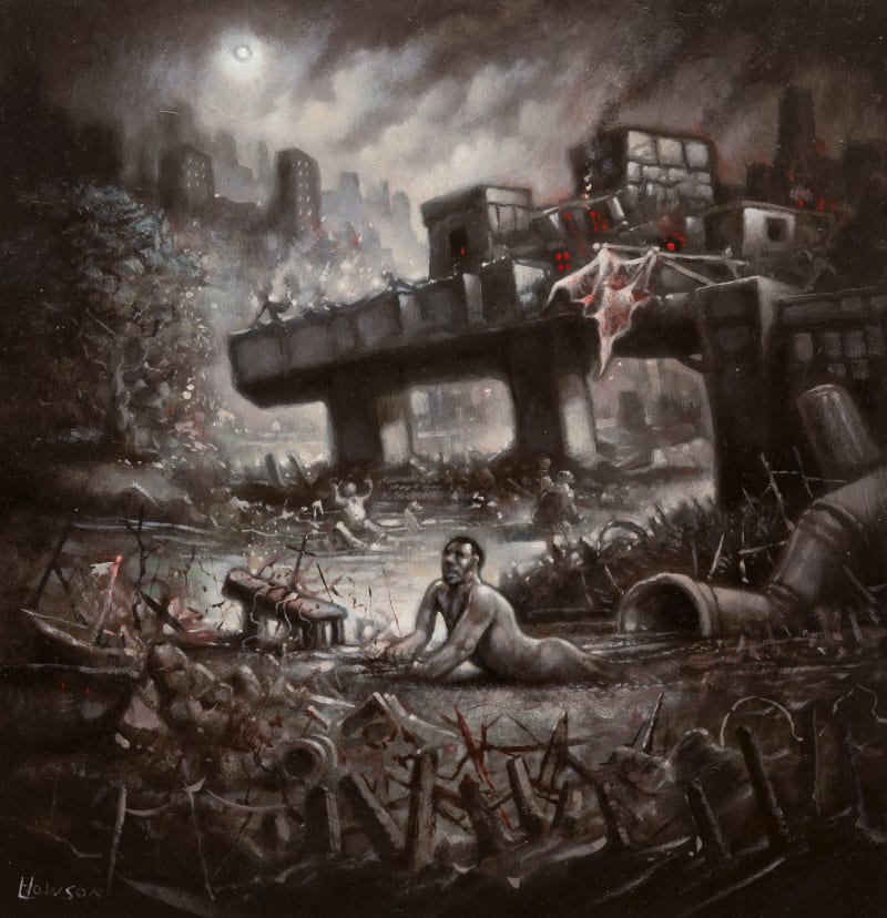 Peter Howson Ad Absurdum (To The Point of Absurdity), 2022