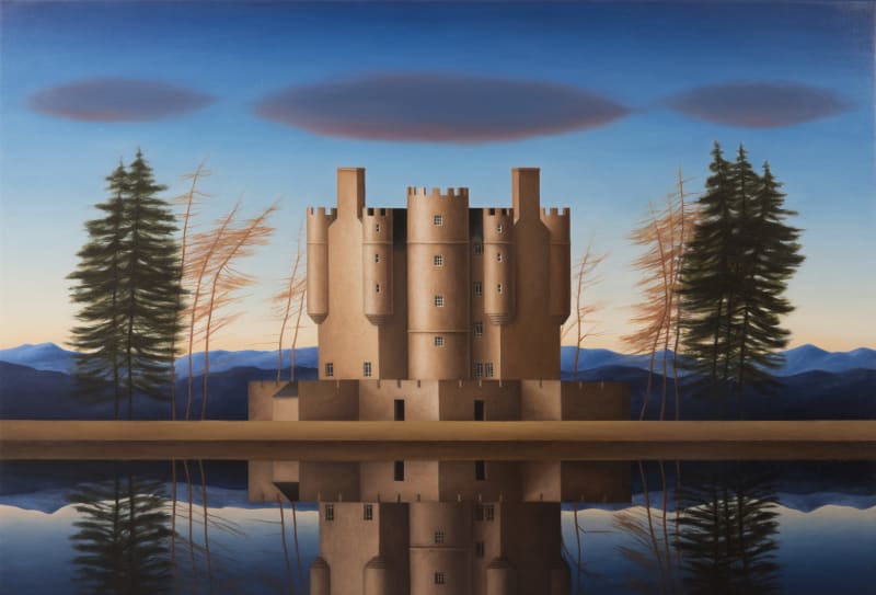Renny Tait Braemar Castle evening light , 2015