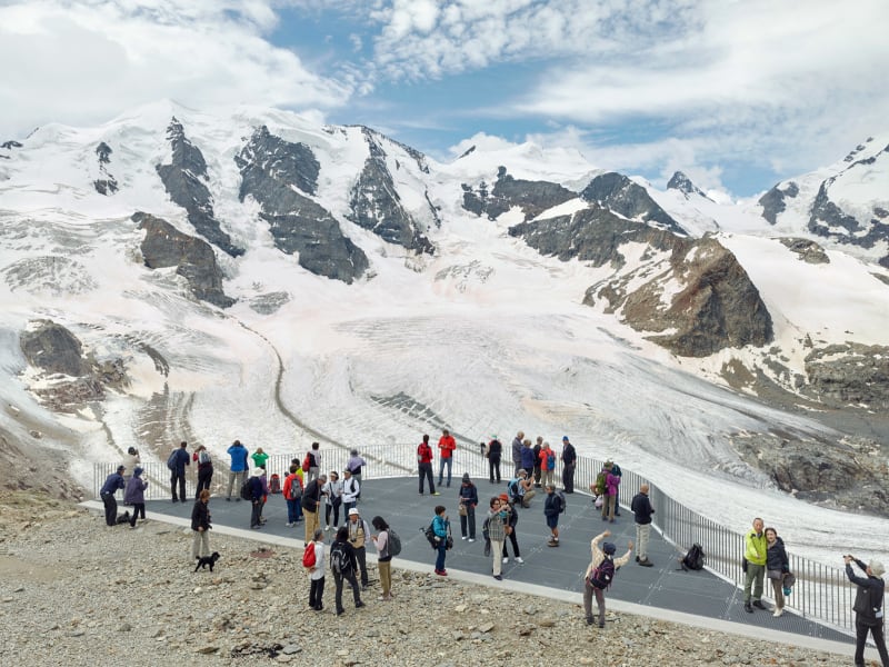 Simon Roberts Berghaus Diavolezza #1, Bernina Massif, Switzerland, 2016