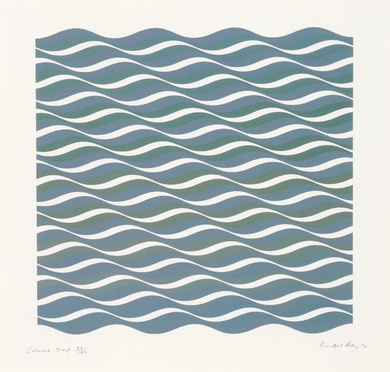 Bridget Riley Coloured Greys [3}, 1972