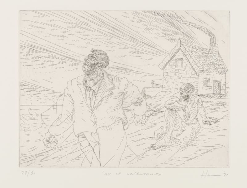 Peter Howson Age of Uncertainty, 1990